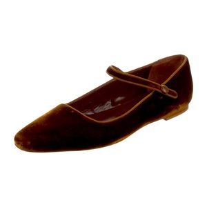 🌰 Doen Velvet Mary Jane Flats - EUC! 🍫